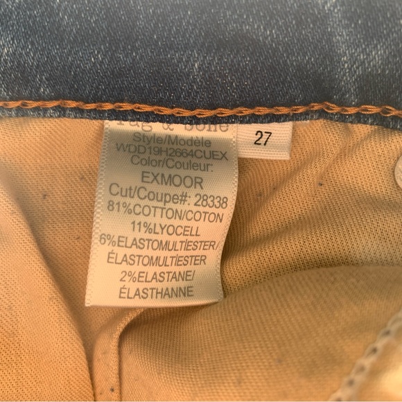 Rag & Bone Nina High-Rise Skinny In Exmoor - Picture 16 of 16